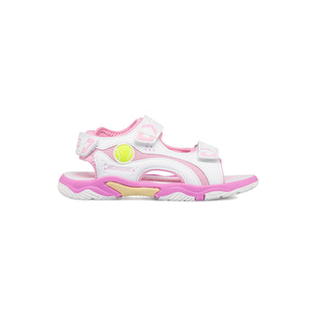 Sandali da bambina bianchi e rosa Primigi, Scarpe Bambini, SKU k285000342, Immagine 0